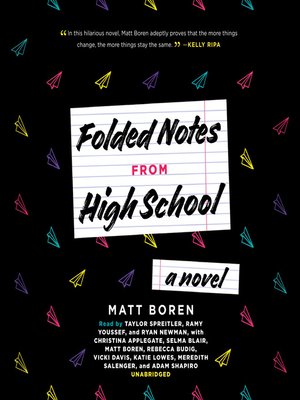 cover image of Folded Notes from High School